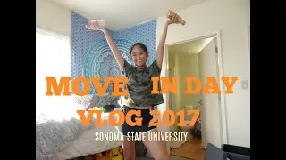 COLLEGE MOVE-IN DAY VLOG 2017 | Sonoma State University | Llieda Seno