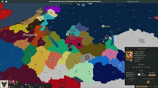 timelapse Forming German Empire in Roblox Universalis Remastered