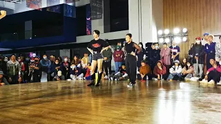 AC & Yoonji- Dance Vision Vol 8 - Freestyle Battle - Final - AC waacking