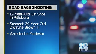 12-year-old girl shot by a Sacramento man in road rage incident