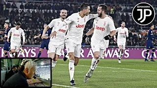 ROMA-JUVE 1-2 REPICE "JUVENTUS Campione d'Inverno Gol CRISTIANO RONALDO DEMIRAL PEROTTI Radiocronaca