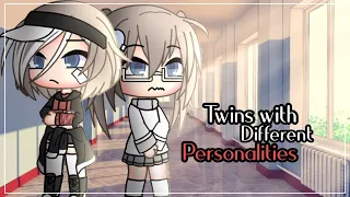 Twins With Different Personalities || GLMM || Gacha Life Mini Movie