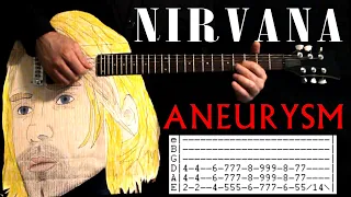 Nirvana Aneurysm Guitar Lesson / Guitar Tabs / Guitar Tutorial / Guitar Chords / Guitar Cover