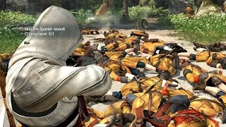 Assassin's Creed 4 Brutal Battle Longest Fight In AC4 History