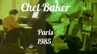 Chet Baker live Paris 1985