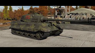 War Thunder | Tiger II (10.5 cm Kw.K) | unobtainable tank one shots everything, pt. 1 | 4K