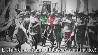 "Faccetta nera" - Italian Marching Song (Little Black Face)