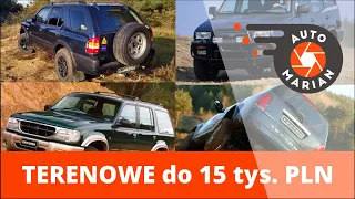 Tanie 4x4, czyli 5 aut terenowych do 15K PLN - TerenMarian (studyjnie)