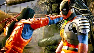 Mortal Kombat XL - All Fatalities & X-Rays on Spider-Pool Predator PC Mod 4K Ultra HD
