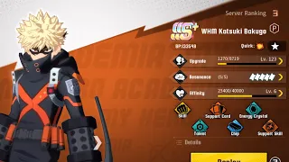 SSS+ WHM Bakugo Training