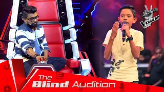 Sithuka Geenush | Naadagam Geeya (නාඩගම් ගීය) |  Blind Auditions | The Voice Kids Sri Lanka
