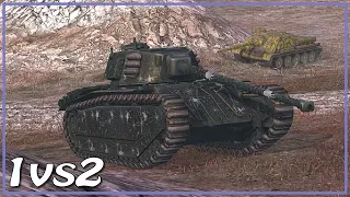 #WoT Blitz 1v2 / ARL 44 / 5 frags / 3.1k dmg *SR