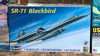 Revell 1/72 scale SR 71 blackbird