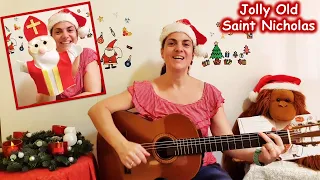 Jolly Old Saint Nicholas | Christmas songs for kids to sing along