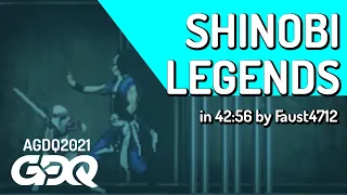 Shinobi Legions by Faust4712 in 42:56 - Awesome Games Done Quick 2021 Online