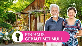 Upcycling house construction: inventor couple rescues broken half-timbered house | SWR Room Tour