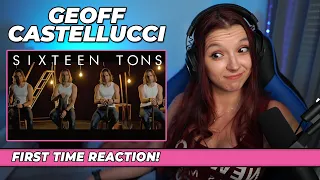 Geoff Castellucci -"Sixteen Tons" cover | First Time Reaction