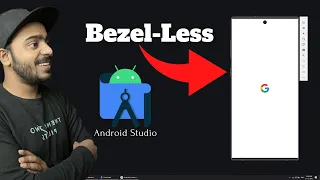 Bezel Less Custom Skin For Android Emulator AVD | Android Studio