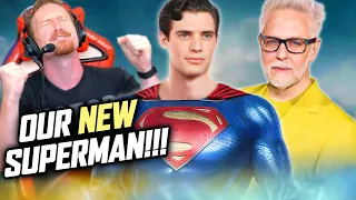 James Gunn SUPERMAN REBOOT OFFICIAL CAST ANNOUNCEMENT! REACTION!!