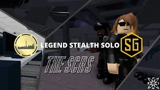 Beating the SCRS on Legend Stealth Solo | Roblox Entry Point
