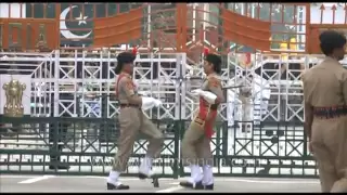 India-Pakistan Wagah border and amusing display of one-upmanship!