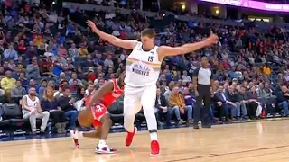 Chris Paul Makes Nikola Jokic Dance | Rockets vs Nuggets | November 13, 2018