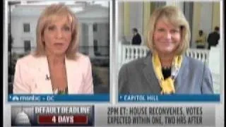 Lummis Chats With Andrea Mitchell About Ongoing Debt Ceiling Talks
