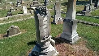 Very old Cemetery dating back to the 1800's with some Amazing Gravestones