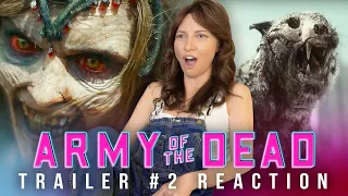 ARMY OF THE DEAD Official Trailer Reaction Netflix (I LOVE ZOMBIES & KENNY ROGERS!)