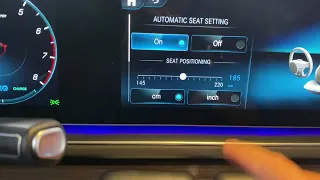 How to program Mercedes-Benz GLE 2020 to 2024 Easy entry/Exit seat and steering wheel easy exit seat