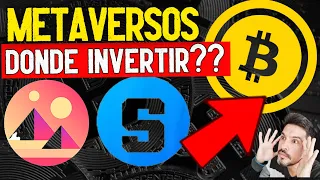 💥BITCOIN INTENTANDO RECUPERAR!!!  | MANA (decentraland) - THE SANBOX| ¿¿INVERTIR EN METAVERSOS??