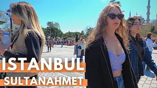 THE MOST FAMOUS PLACES IN ISTANBUL TURKEY | SULTANAHMET,HAGIA SOPHIA,BLUE MOSQUE |4K UHD 60FPS| 2022