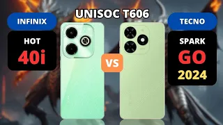 Infinix Hot 40i vs Tecno Spark Go 2024 | Who is Better? | PHONE COMPARISON
