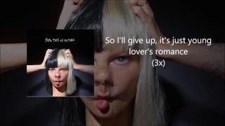 Sia - Broken Glass (Official Instrumental + Lyrics on screen / Karaoke)