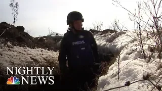 Inside Ukraine’s Heated Battle Against Russian-Backed Separatists | NBC Nightly News