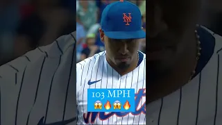 The fastest pitch of Edwin Diaz’s career - 102.8 MPH 🔥🔥🔥