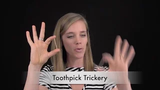 Easy To Do Magic Trick with Toothpicks