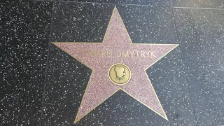 Director/Editor Edward Dmytryk Hollywood Walk of Fame Star Los Angeles California USA Dec 1, 2023