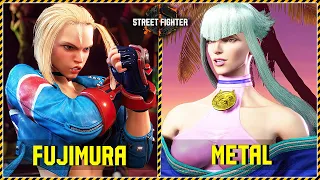 SF6 ⚡ Fujimura (CAMMY) vs Metal (MANON) ⚡ Ranked Match ⚡