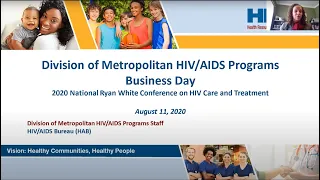 Business Meeting: Division of Metropolitan HIV/AIDS Programs