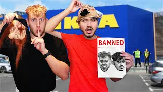 Sneaking Into The IKEA That BANNED Us