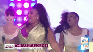 Lizzo performs 'Soulmate' on TODAY
