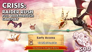 Crisis: Raider Rush — Gauntlet Event Full Wallkthrough Gameplay | Dragons: Rise of Berk