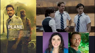 Gerard Butler's Costar Daniella Pineda on PLANE Says "He's Absolutely Fantastic"