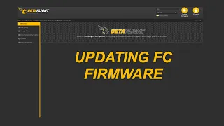Updating Betaflight Firmware