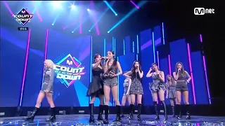 TWICE WIN M COUNTDOWN MEMBERS SING "I CAN'T STOP ME" WITH NO BACKUP VOCALS