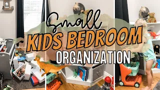 SMALL KIDS BEDROOM ORGANIZATION // KIDS ROOM ORGANIZATION 2021 // TODDLER BEDROOM ORGANIZATION IDEAS