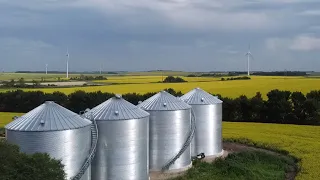 Grain Bin Build from Start to Finish-On Farm Storage Project