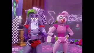 Roxy and Chica dancing! |FNAF sercurity Breach