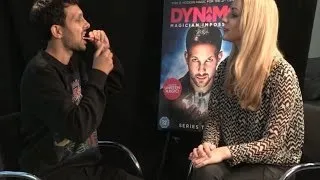 Magician Dynamo baffles reporter with card trick